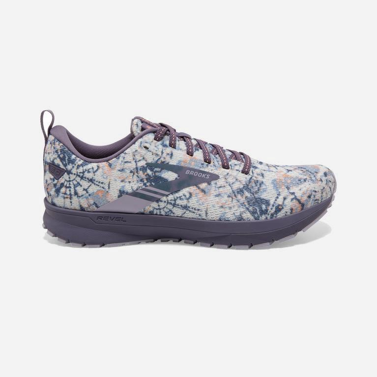 Brooks Women's Revel 5 Performance Road Running Shoes Singapore - lavender Purple/Cadet/Thistle/Whit